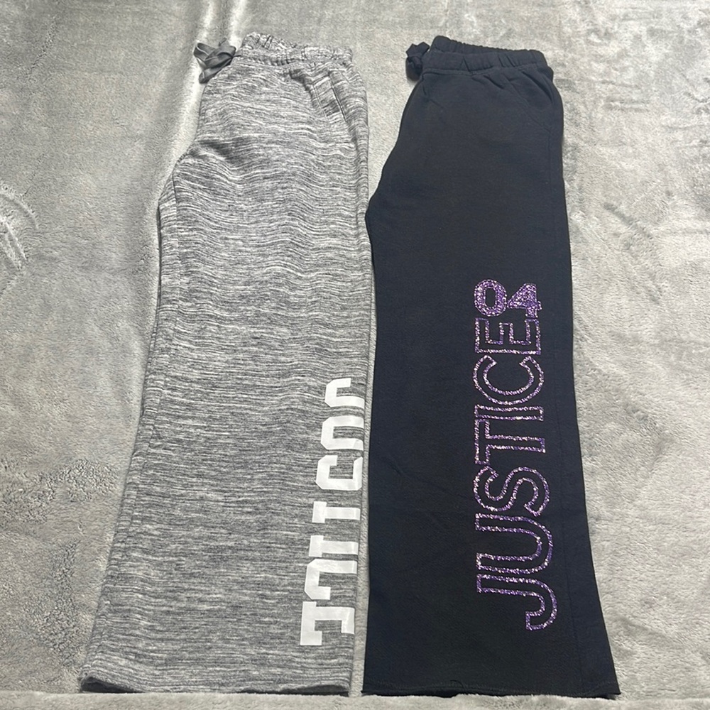 Girls Size 8 Justice Sweatpants